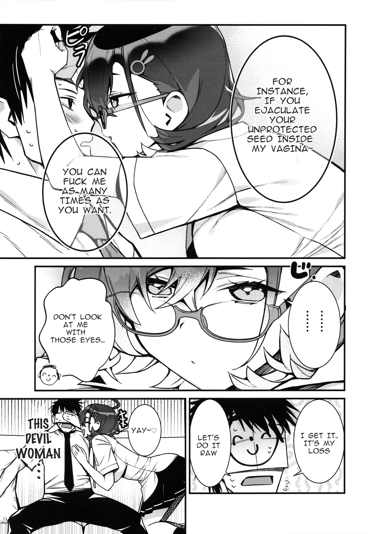 Hentai Manga Comic-A Story of Chihiro Taking Sensei for an After-School Break.-Read-9